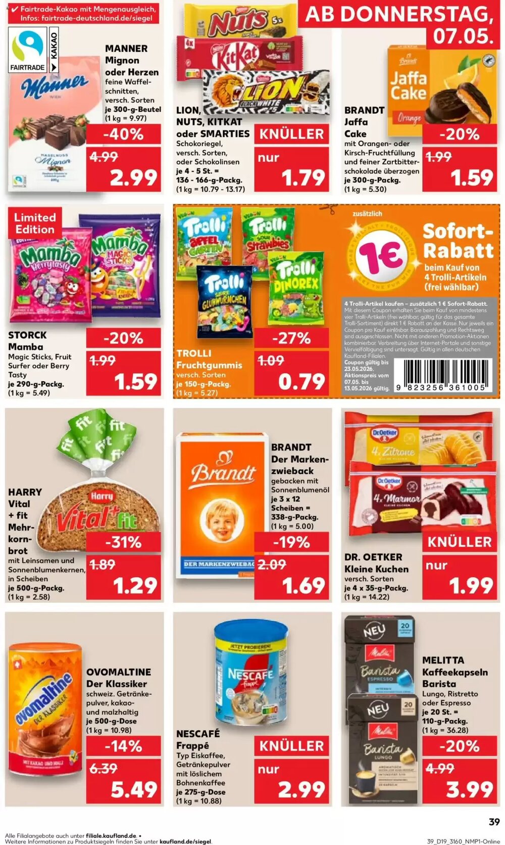 Kaufland Prospekt (ab 07.05.2026) zum Blättern - Seite 39