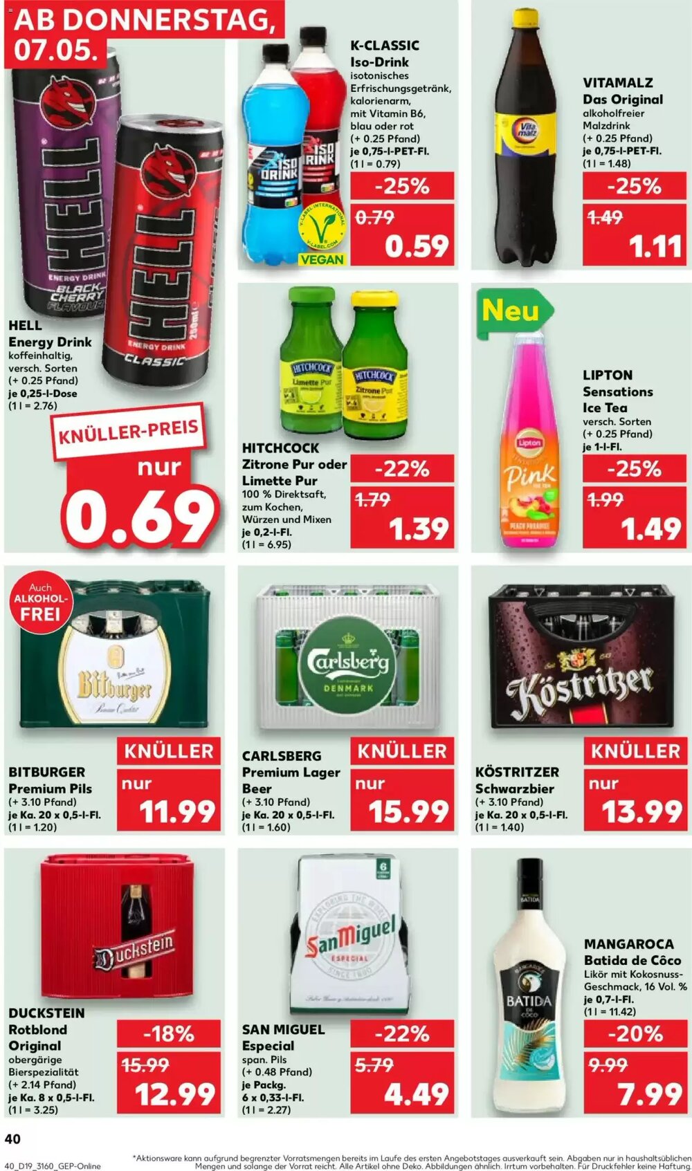 Kaufland Prospekt (ab 07.05.2026) zum Blättern - Seite 40