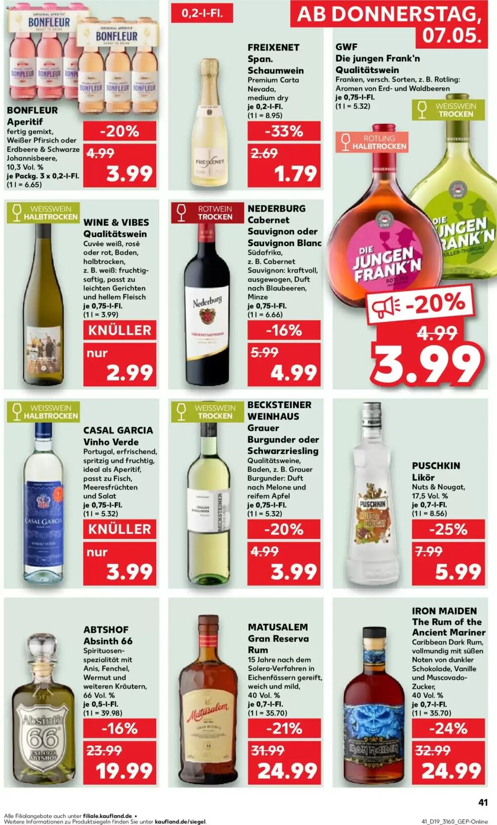 Kaufland Prospekt (ab 07.05.2026) zum Blättern - Seite 41