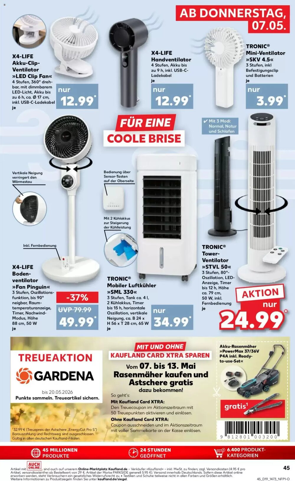 Kaufland Prospekt (ab 07.05.2026) zum Blättern - Seite 45