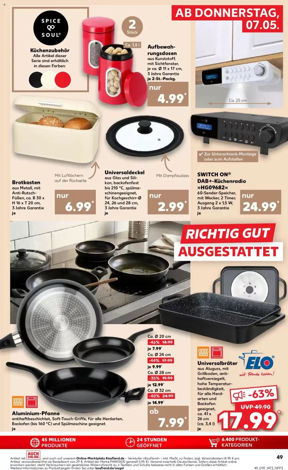 Kaufland Prospekt (ab 07.05.2026) zum Blättern - Seite 49