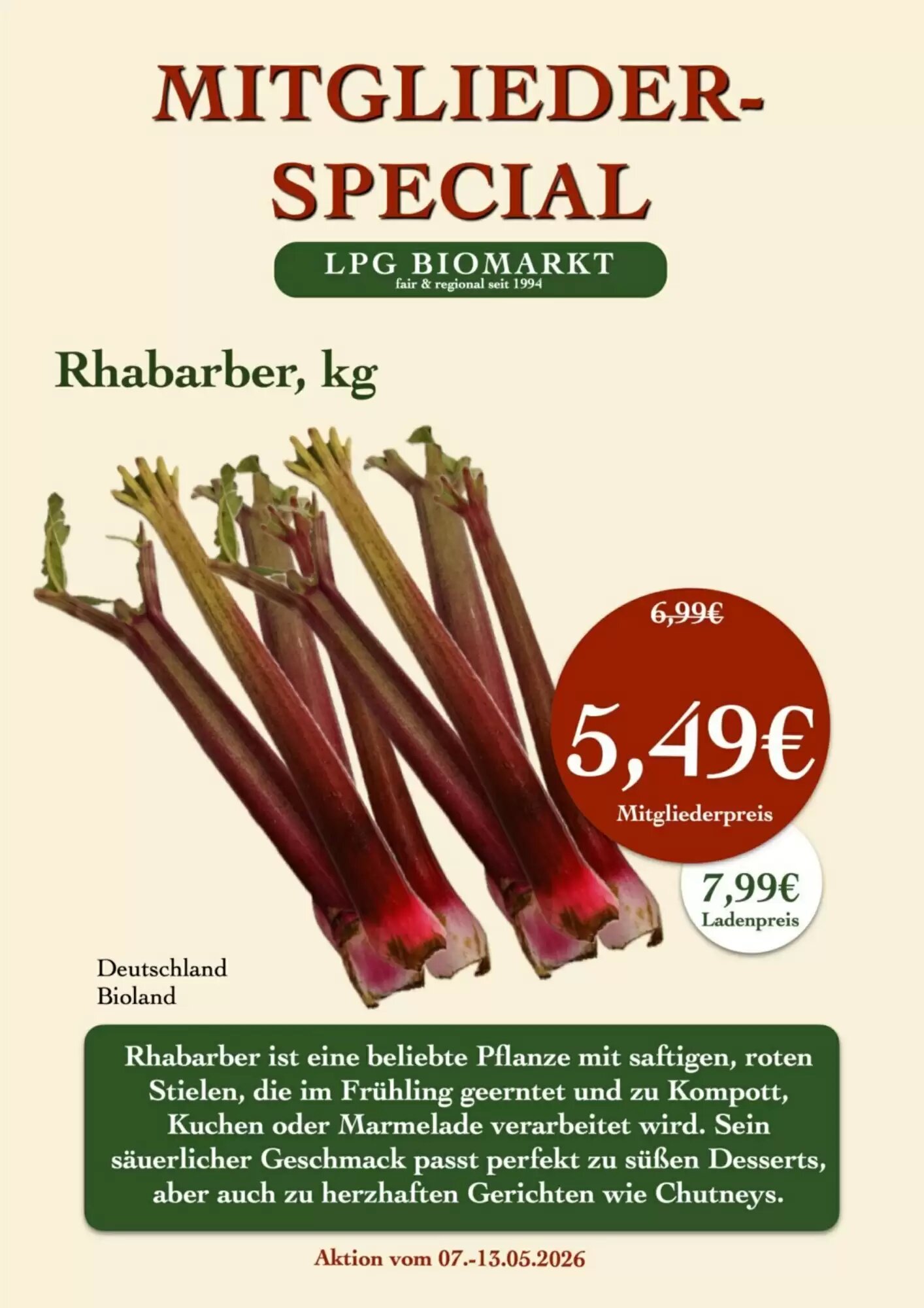 LPG Biomarkt Prospekt (ab 07.05.2026) zum Blättern - Seite 11