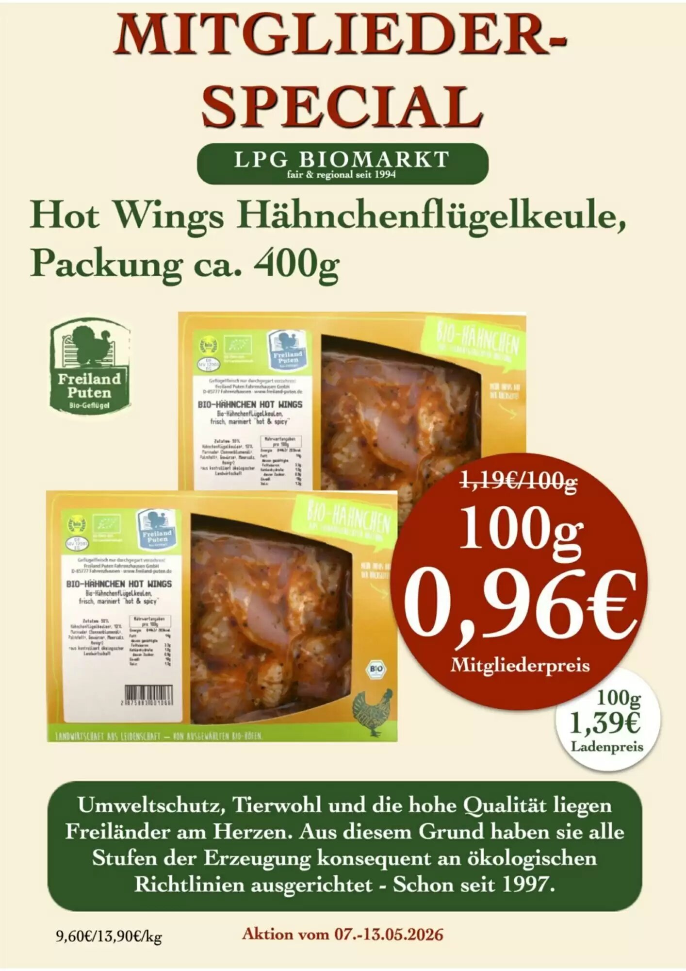LPG Biomarkt Prospekt (ab 07.05.2026) zum Blättern - Seite 15