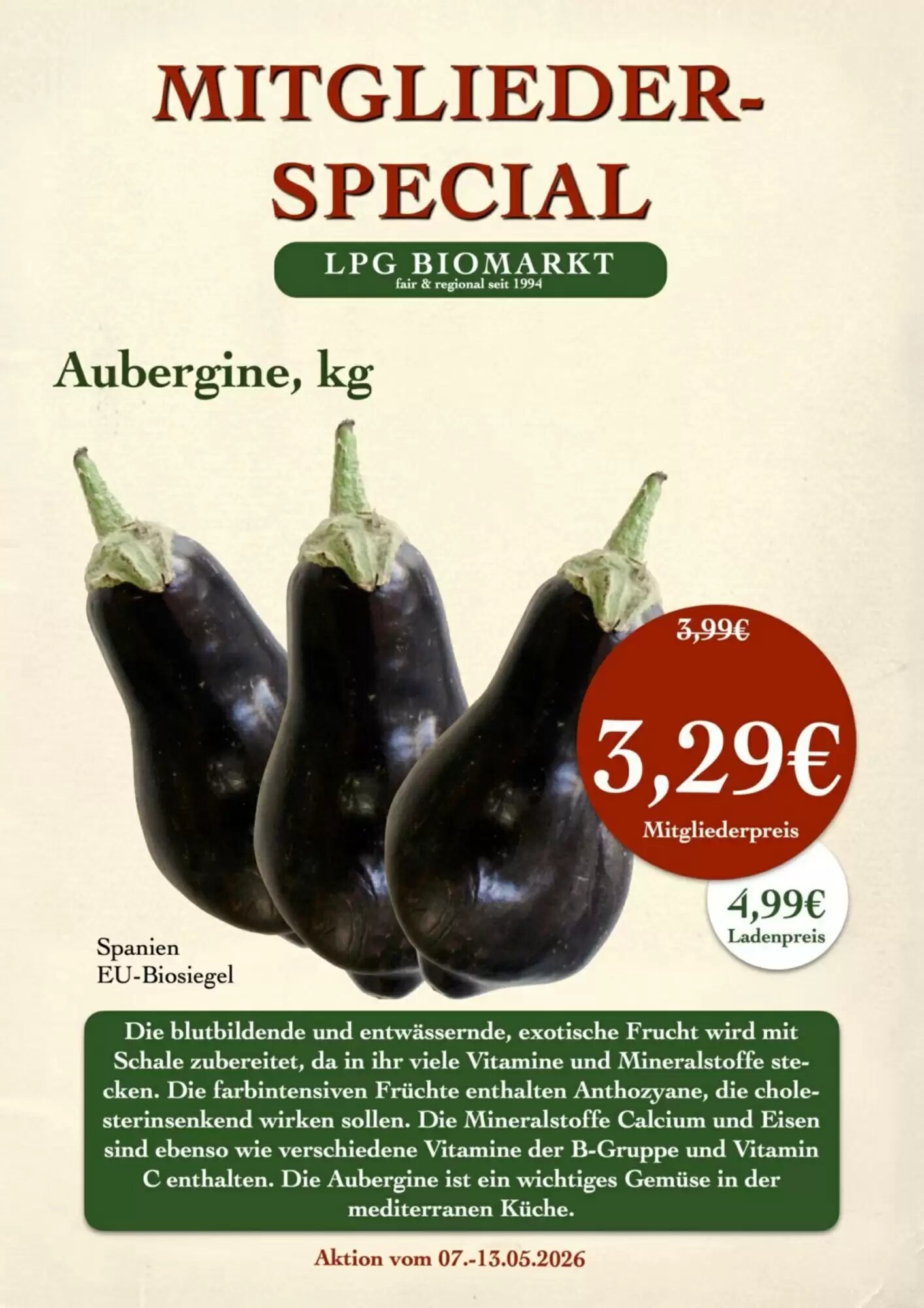 LPG Biomarkt Prospekt (ab 07.05.2026) zum Blättern - Seite 21