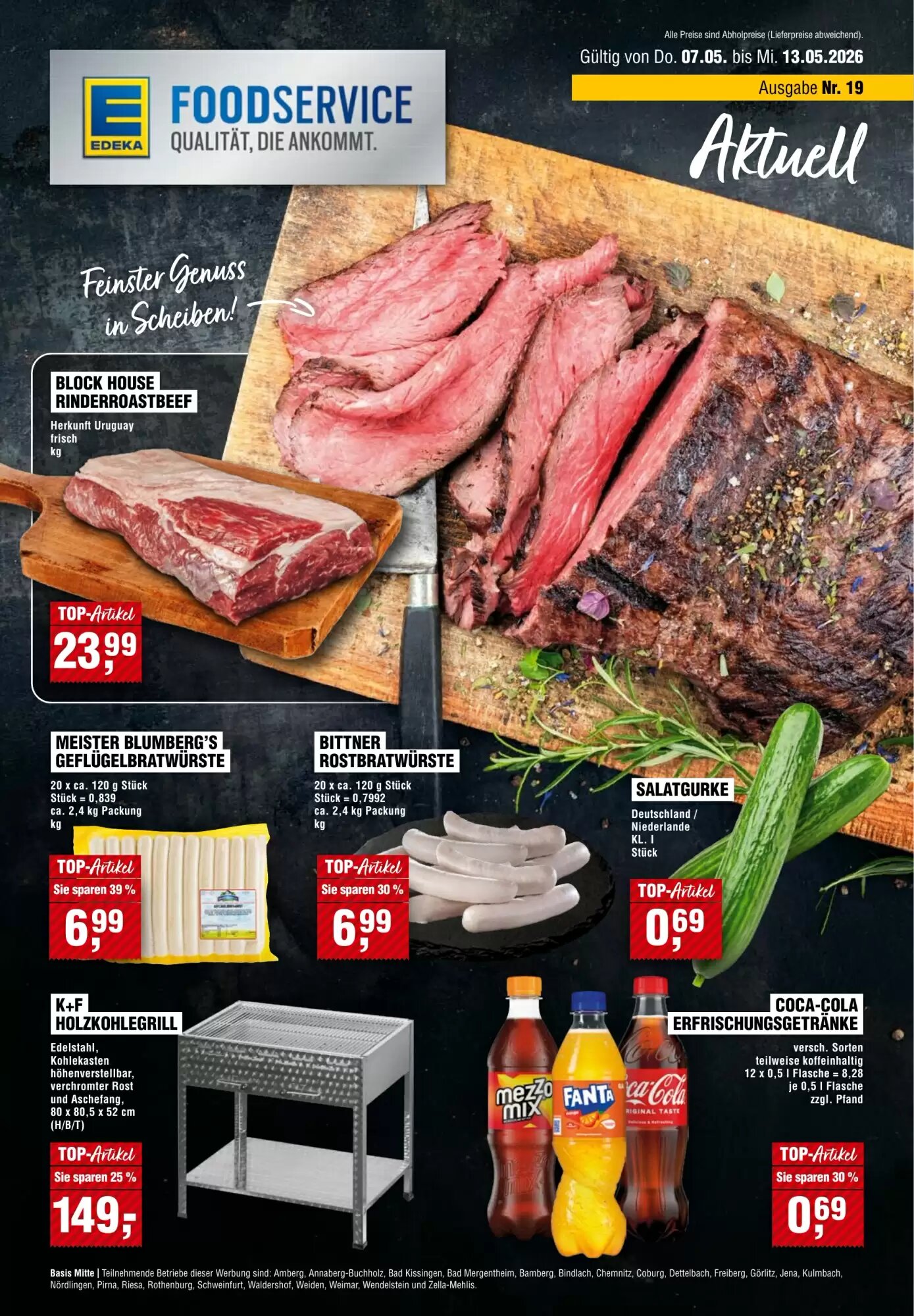EDEKA Foodservice Prospekt (ab 07.05.2026) zum Blättern - Seite 1