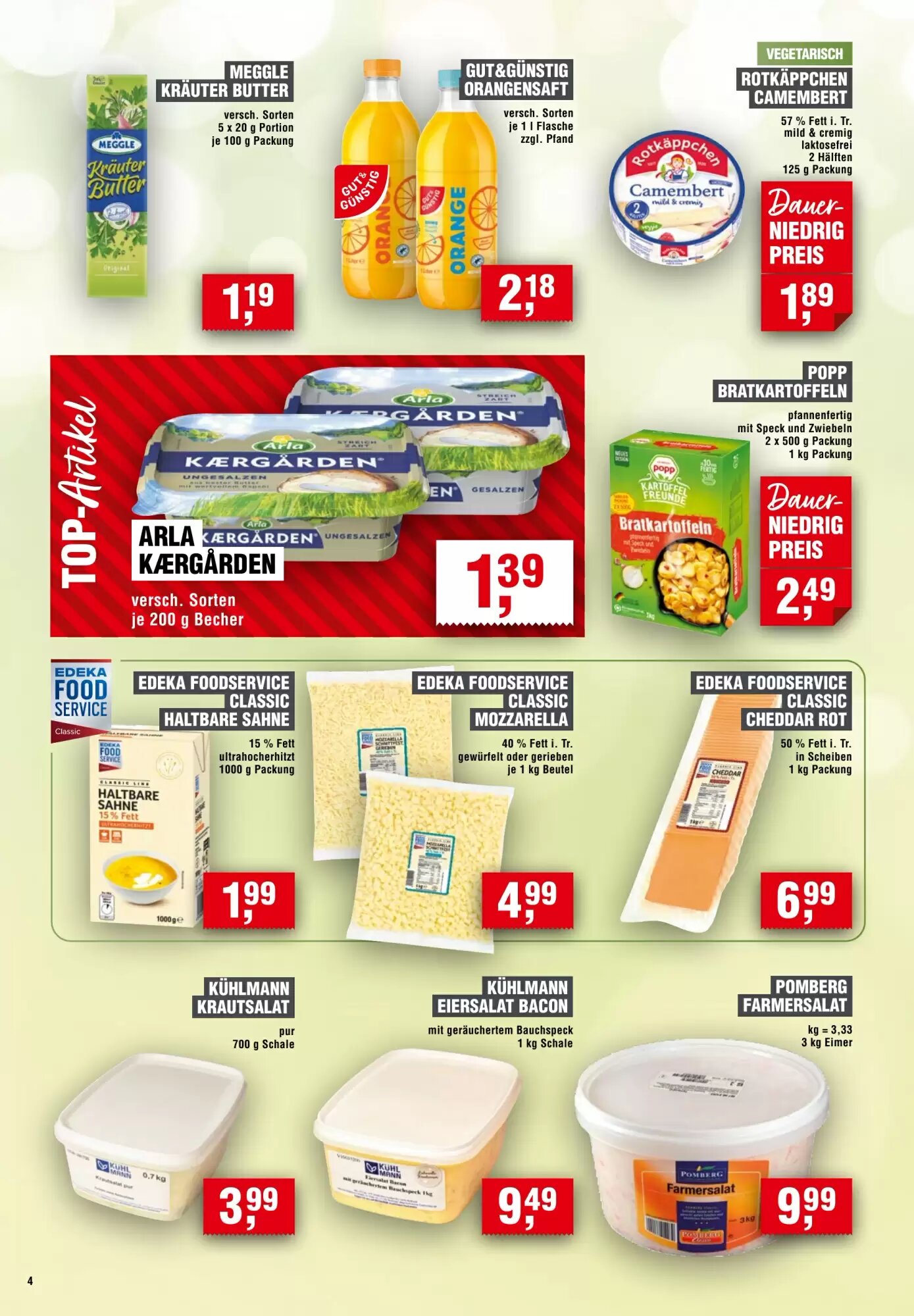 EDEKA Foodservice Prospekt (ab 07.05.2026) zum Blättern - Seite 4