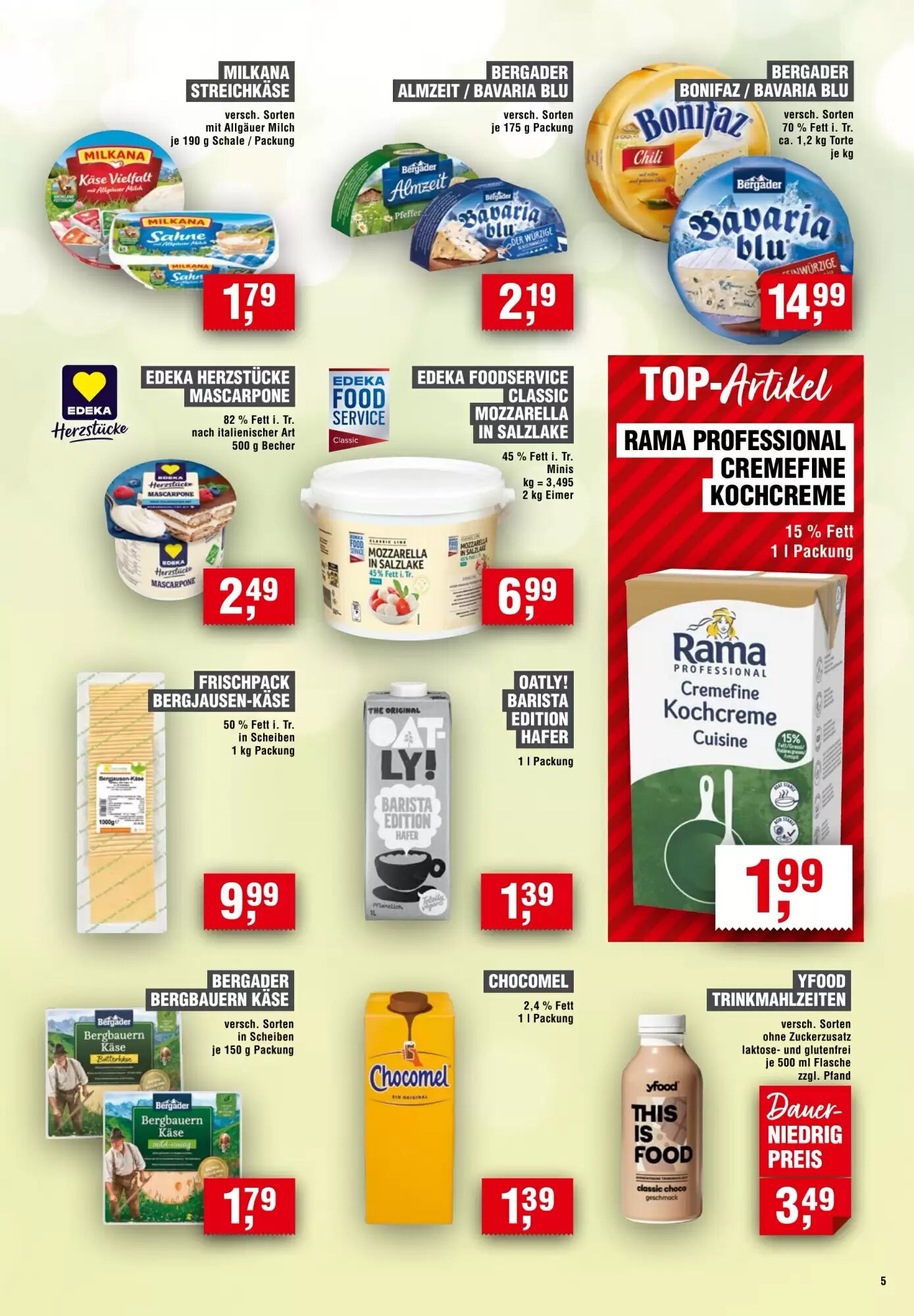 EDEKA Foodservice Prospekt (ab 07.05.2026) zum Blättern - Seite 5