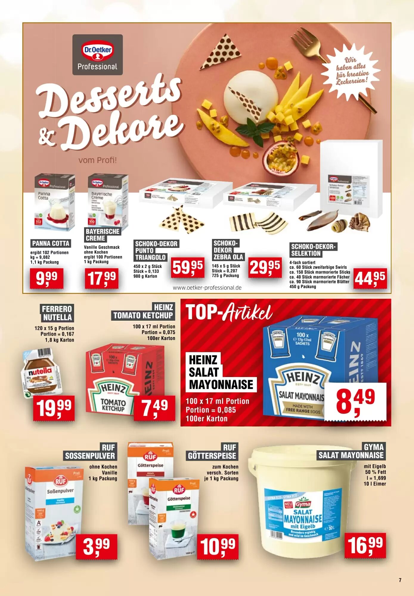 EDEKA Foodservice Prospekt (ab 07.05.2026) zum Blättern - Seite 7