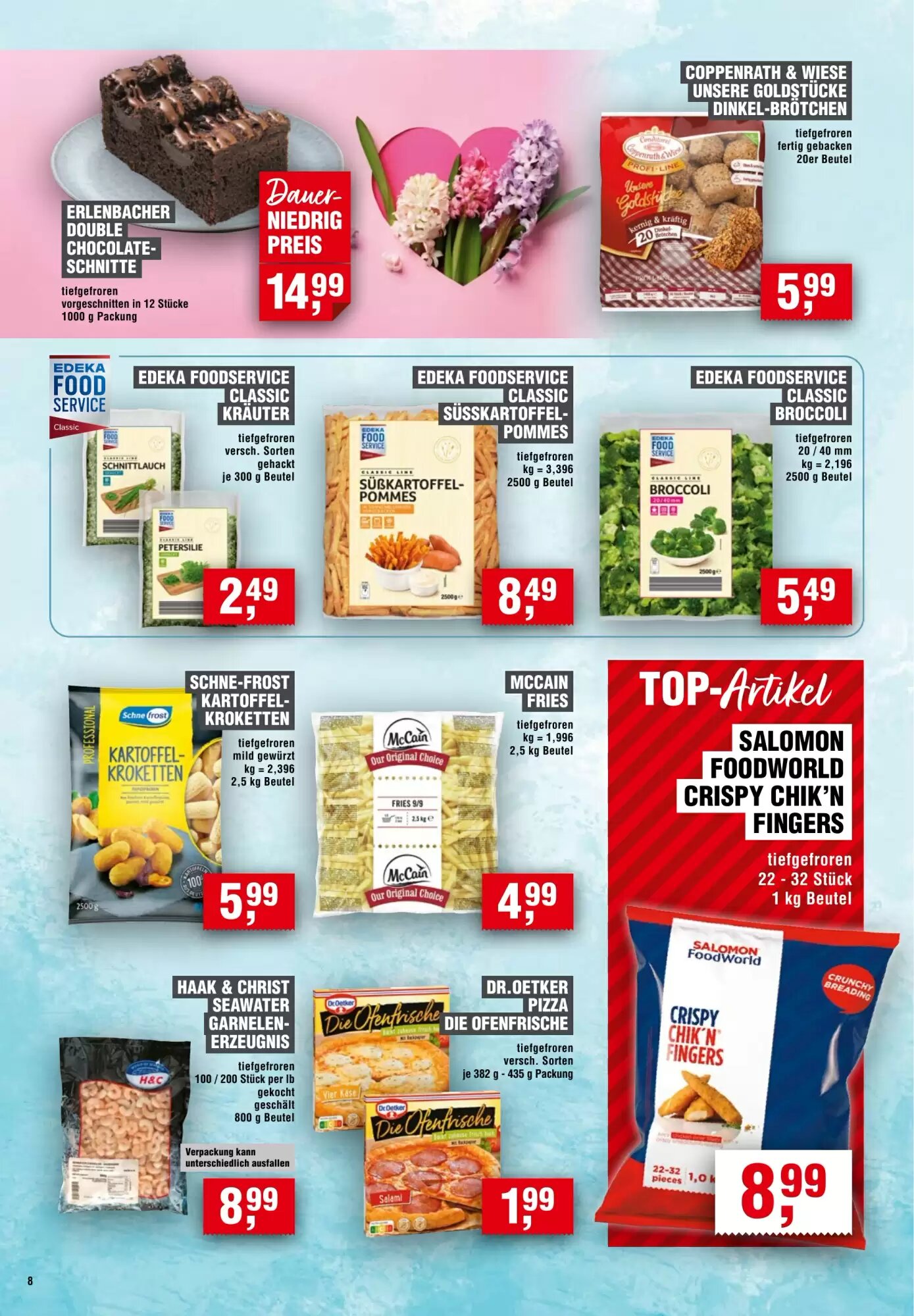 EDEKA Foodservice Prospekt (ab 07.05.2026) zum Blättern - Seite 8