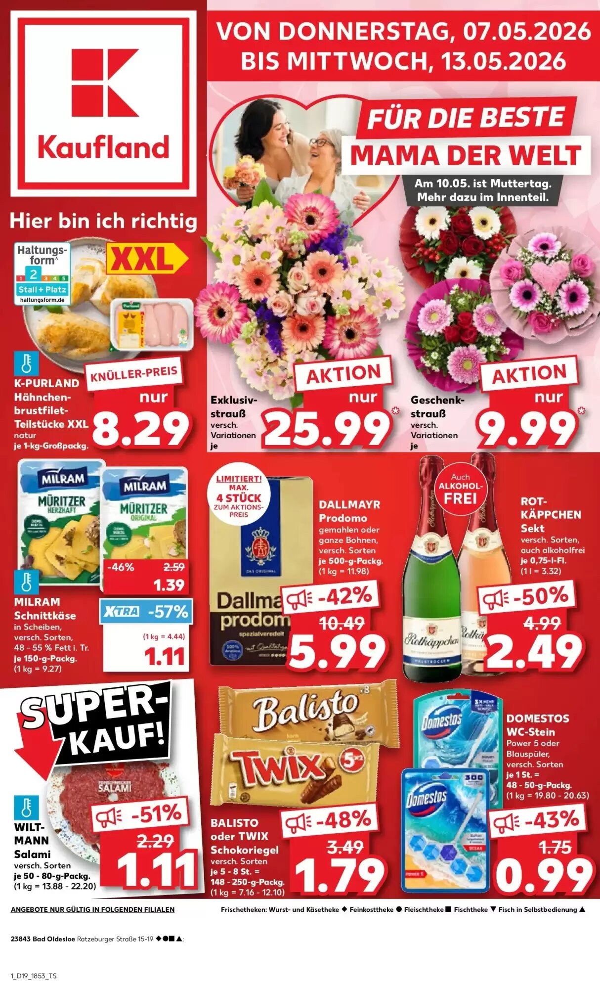Kaufland Prospekt (ab 07.05.2026) zum Blättern - Seite 1