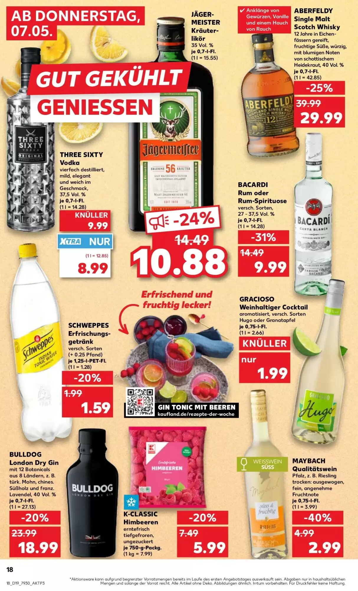 Kaufland Prospekt (ab 07.05.2026) zum Blättern - Seite 18
