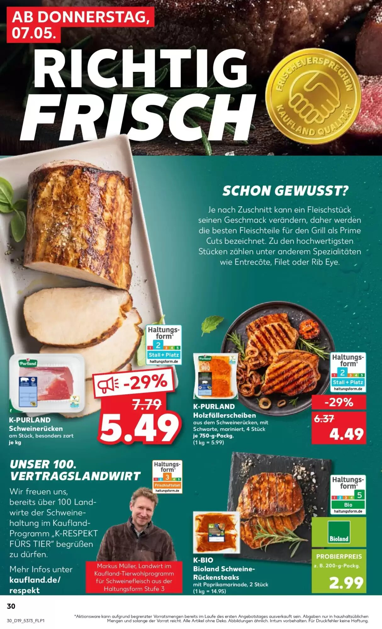 Kaufland Prospekt (ab 07.05.2026) zum Blättern - Seite 30