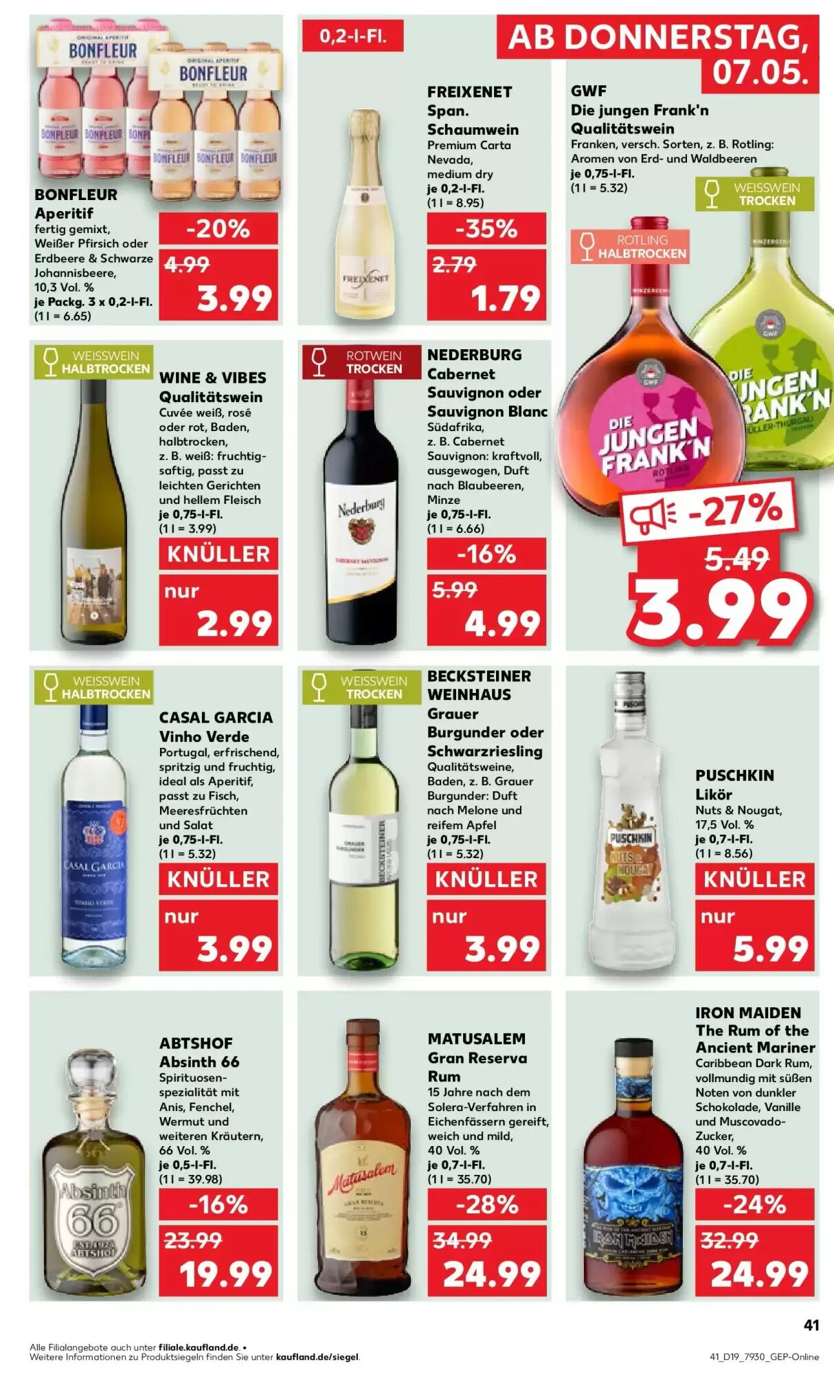 Kaufland Prospekt (ab 07.05.2026) zum Blättern - Seite 41