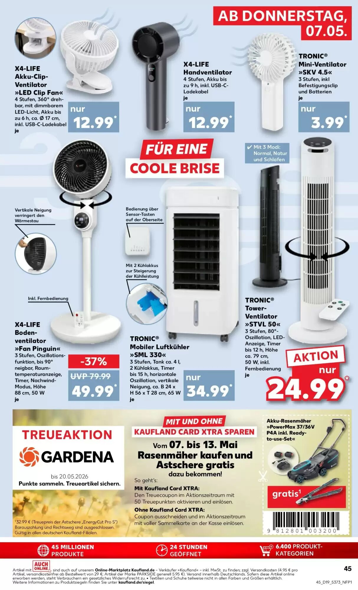 Kaufland Prospekt (ab 07.05.2026) zum Blättern - Seite 45