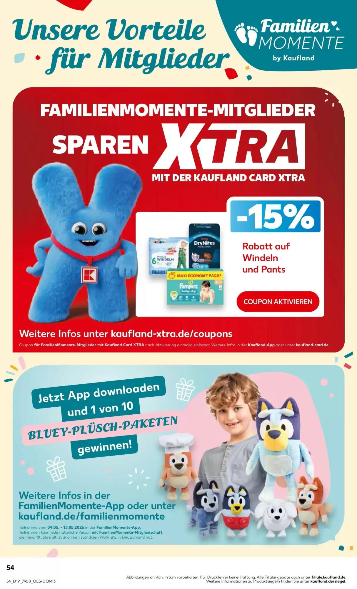 Kaufland Prospekt (ab 07.05.2026) zum Blättern - Seite 54