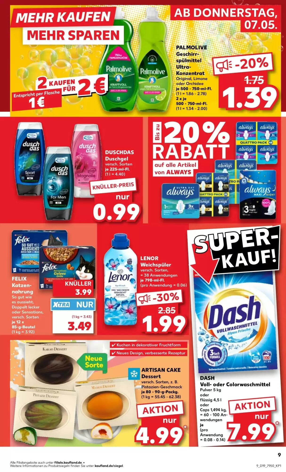 Kaufland Prospekt (ab 07.05.2026) zum Blättern - Seite 9