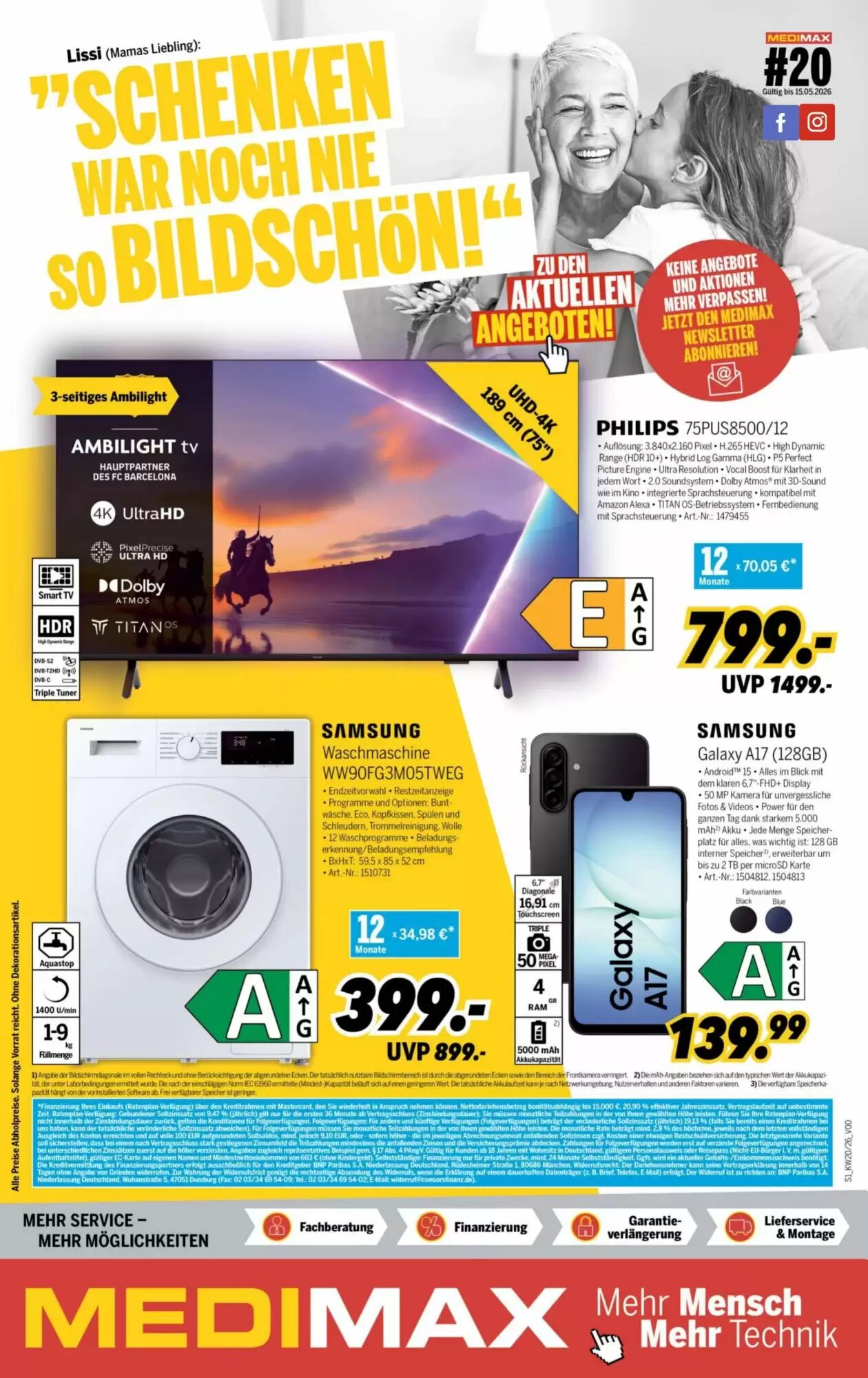 MEDIMAX Prospekt (ab 08.05.2026) zum Blättern - Seite 1
