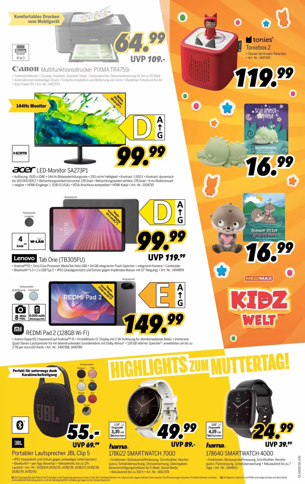 MEDIMAX Prospekt (ab 08.05.2026) zum Blättern - Seite 3
