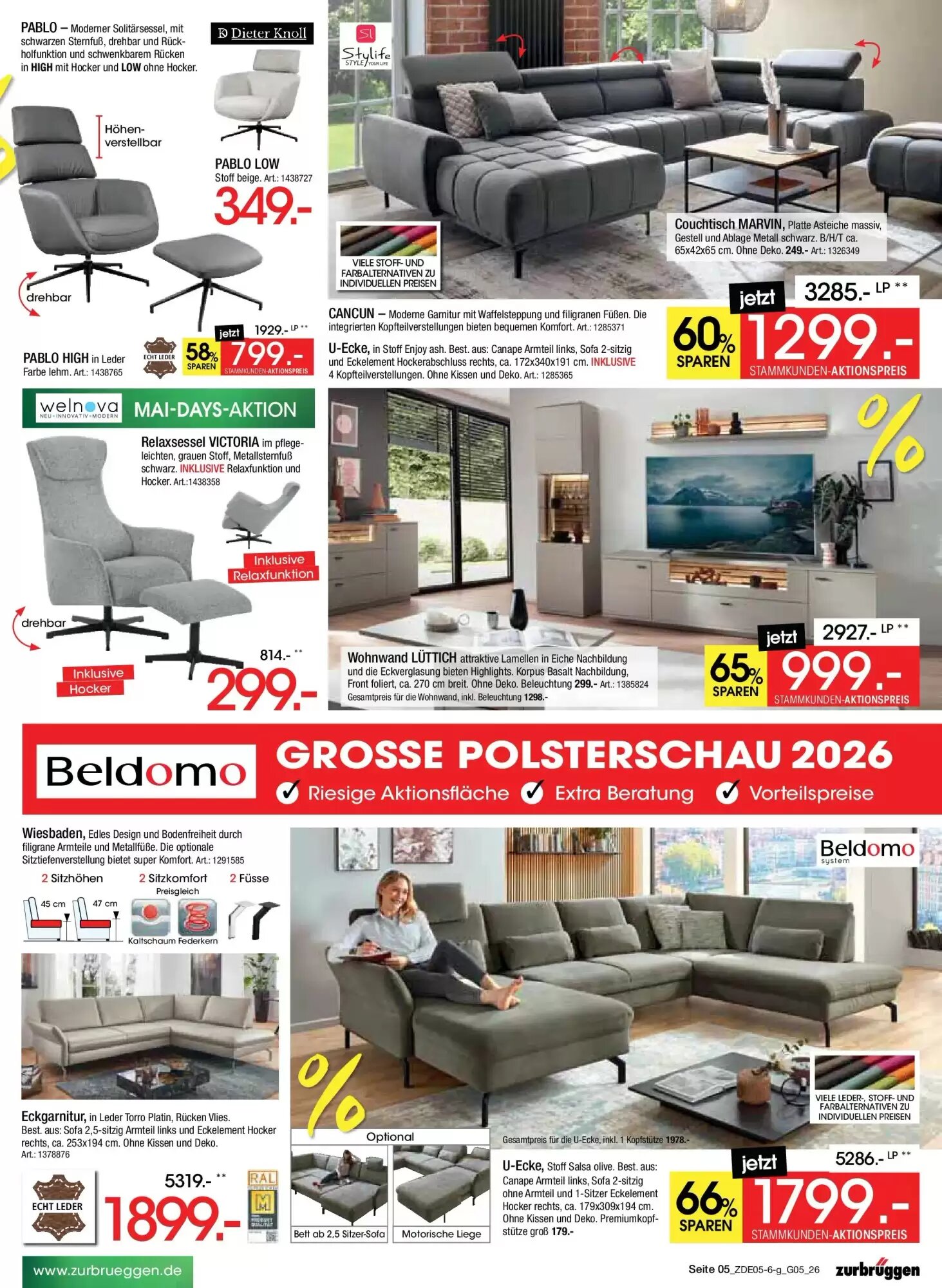 Zurbrüggen Prospekt (ab 08.05.2026) zum Blättern - Seite 5