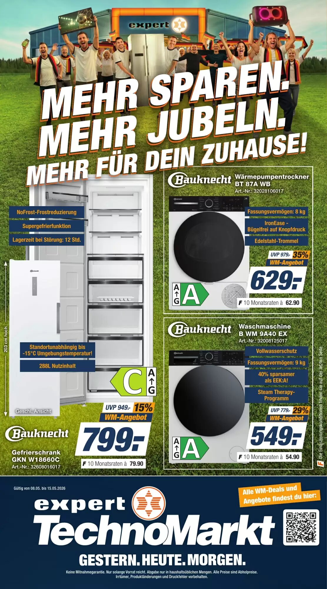 Expert Technomarkt Prospekt (ab 08.05.2026) zum Blättern - Seite 1