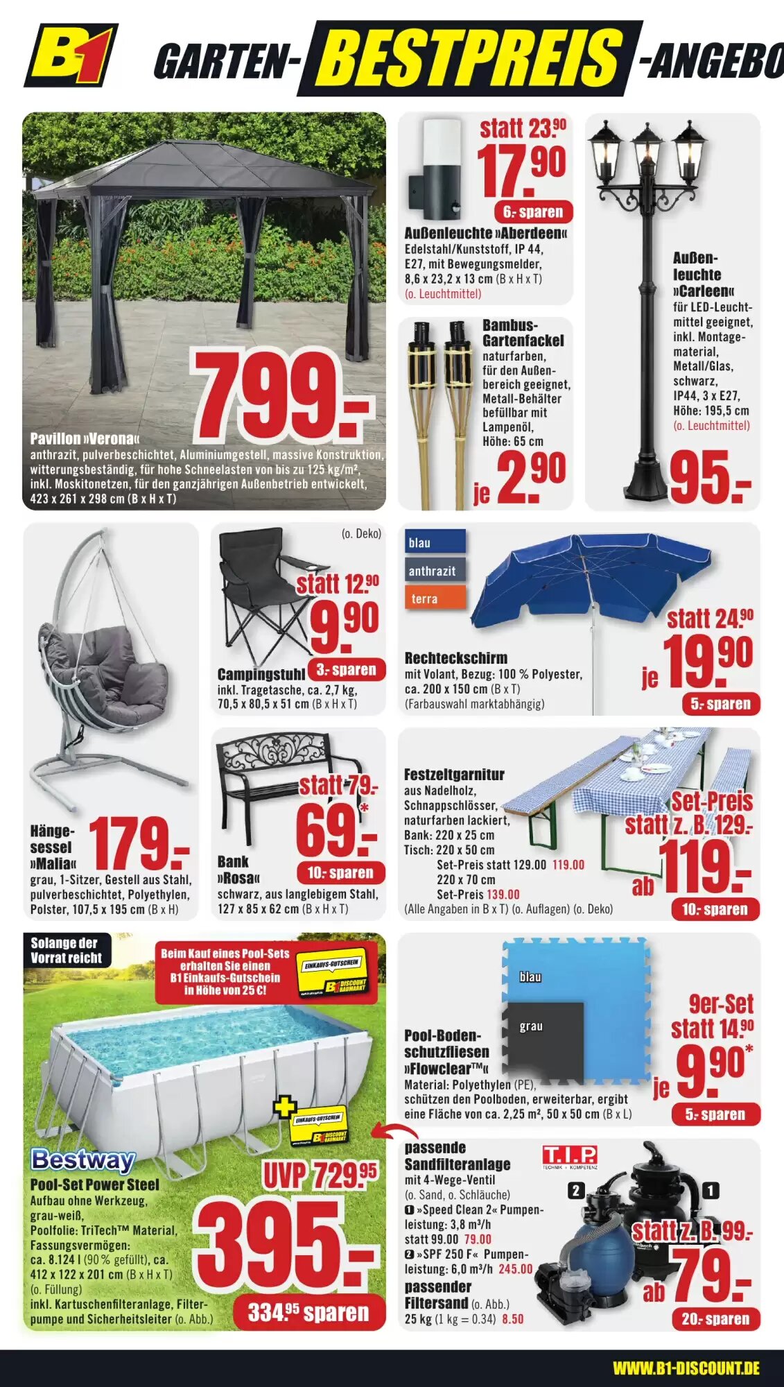 B1 Discount Baumarkt Prospekt (ab 09.05.2026) zum Blättern - Seite 2