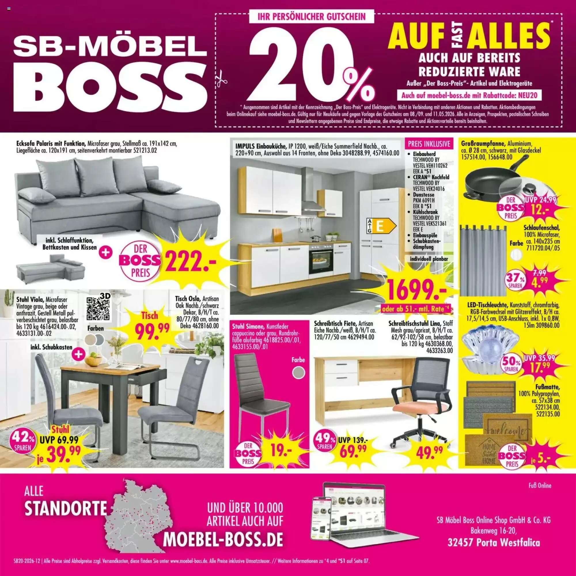Möbel Boss Prospekt (ab 09.05.2026) zum Blättern - Seite 12