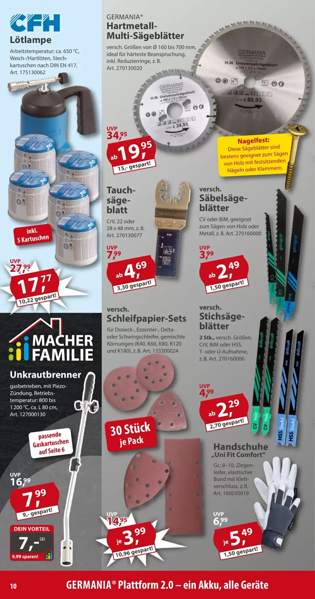 Sonderpreis Baumarkt Prospekt (ab 09.05.2026) zum Blättern - Seite 10