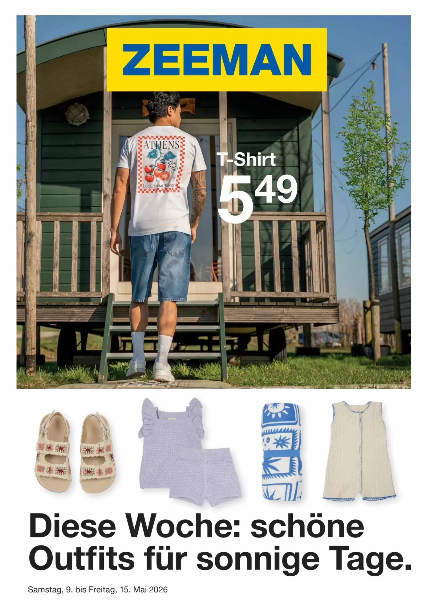 Zeeman Prospekt (ab 09.05.2026) zum Blättern - Seite 1