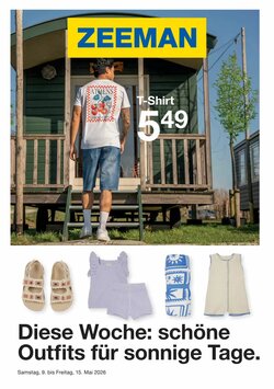 Zeeman Prospekt (ab 09.05.2026) zum Blättern