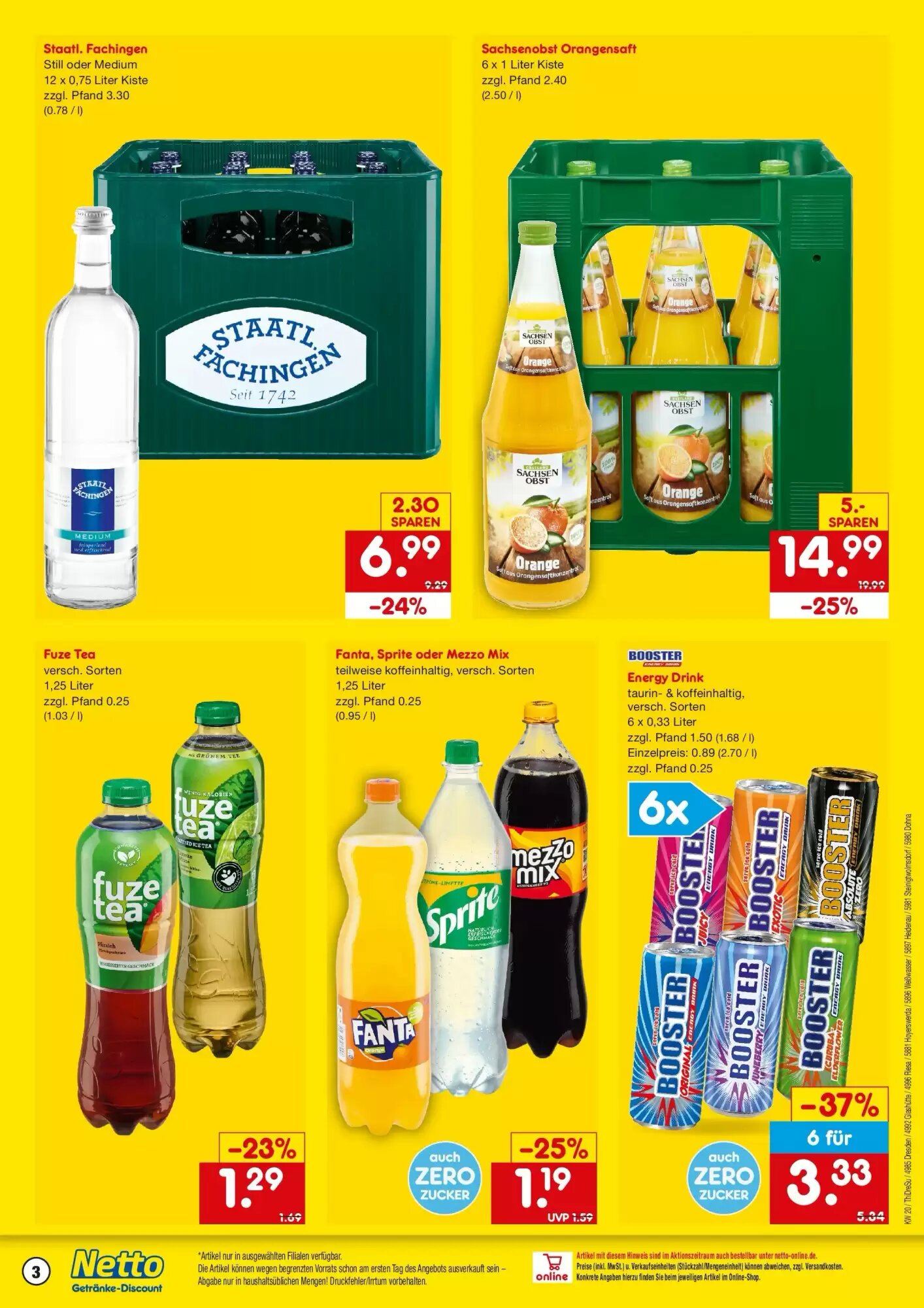 Netto Getränke Discount Prospekt (ab 10.05.2026) zum Blättern - Seite 3