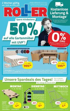 ROLLER Prospekt (ab 10.05.2026) zum Blättern