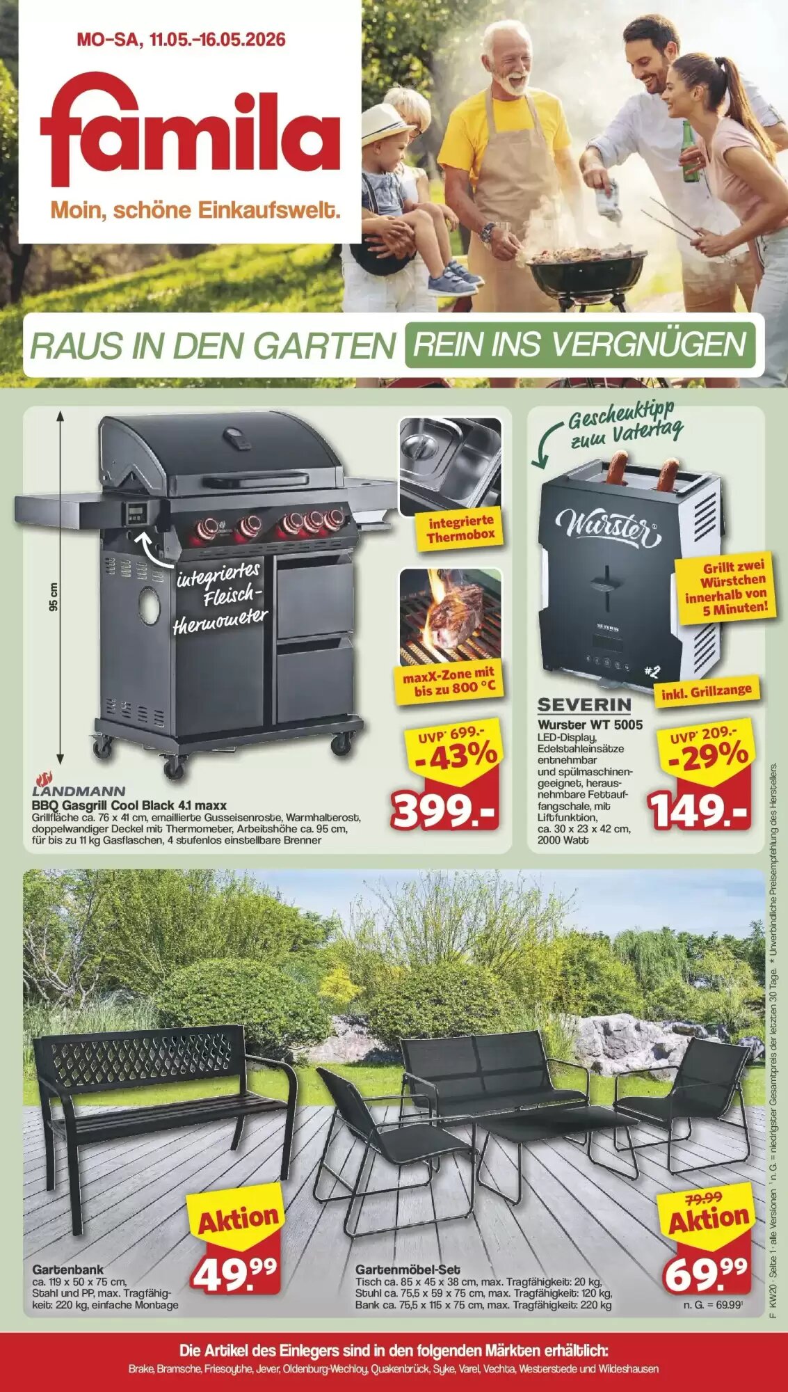 Famila Nord West Prospekt (ab 10.05.2026) zum Blättern - Seite 1