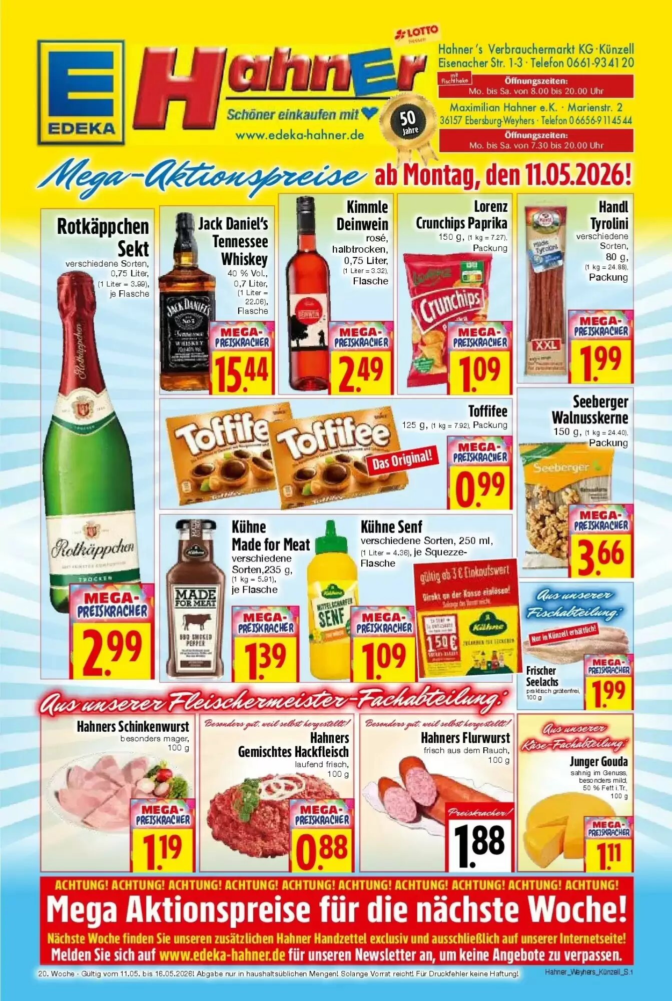 EDEKA Hahner Prospekt (ab 10.05.2026) zum Blättern - Seite 2
