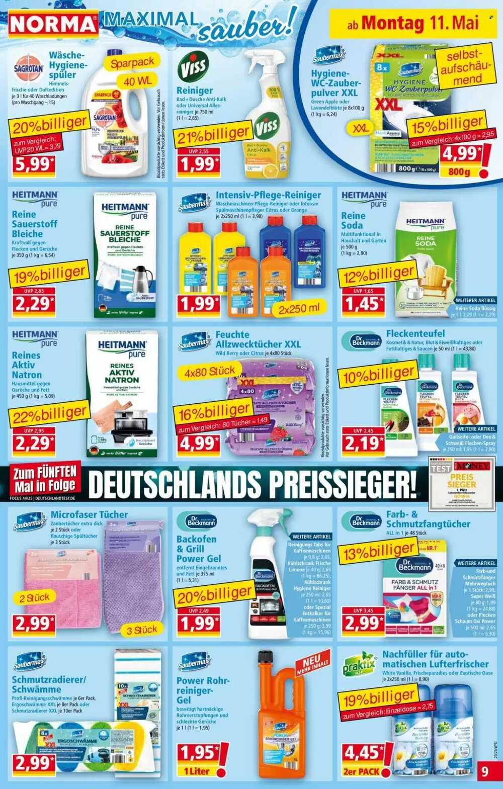 Norma Prospekt (ab 11.05.2026) zum Blättern - Seite 9