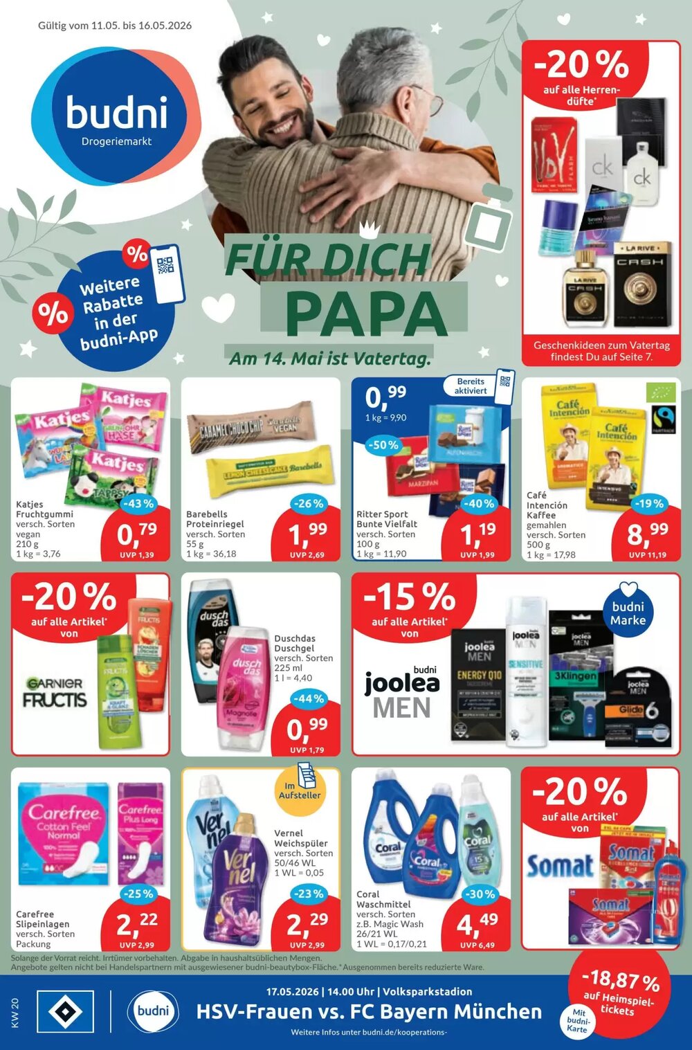 Budni Prospekt (ab 11.05.2026) zum Blättern - Seite 1