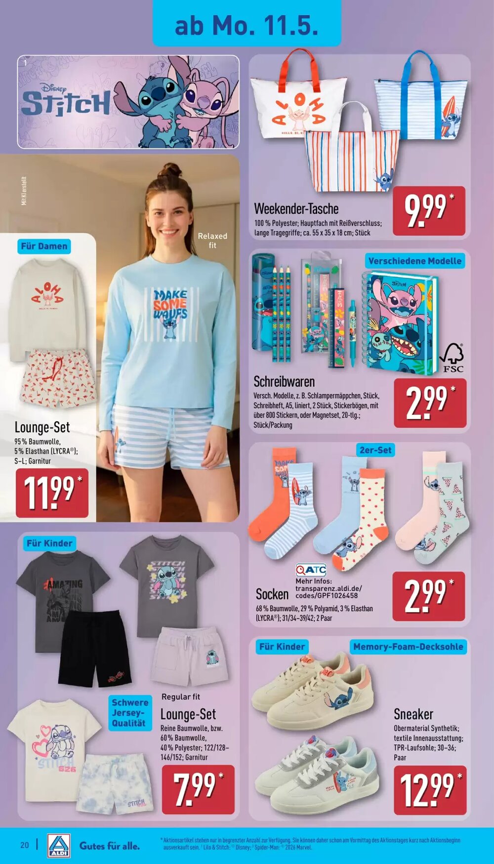 Aldi Nord Prospekt (ab 11.05.2026) zum Blättern - Seite 20