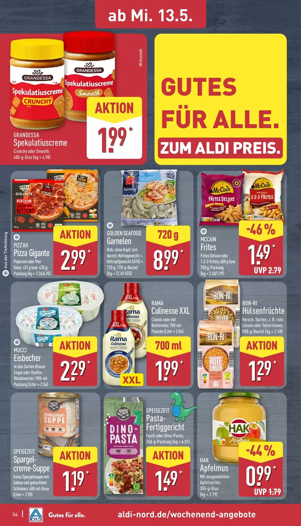 Aldi Nord Prospekt (ab 11.05.2026) zum Blättern - Seite 34