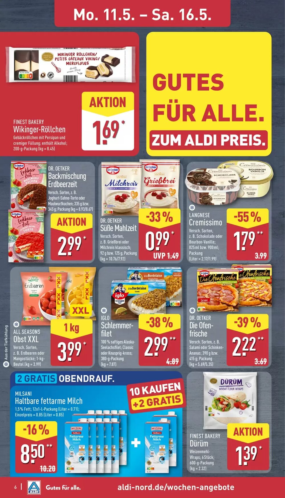 Aldi Nord Prospekt (ab 11.05.2026) zum Blättern - Seite 6