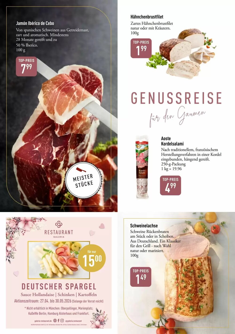 Galeria Markthalle Prospekt (ab 11.05.2026) zum Blättern - Seite 4