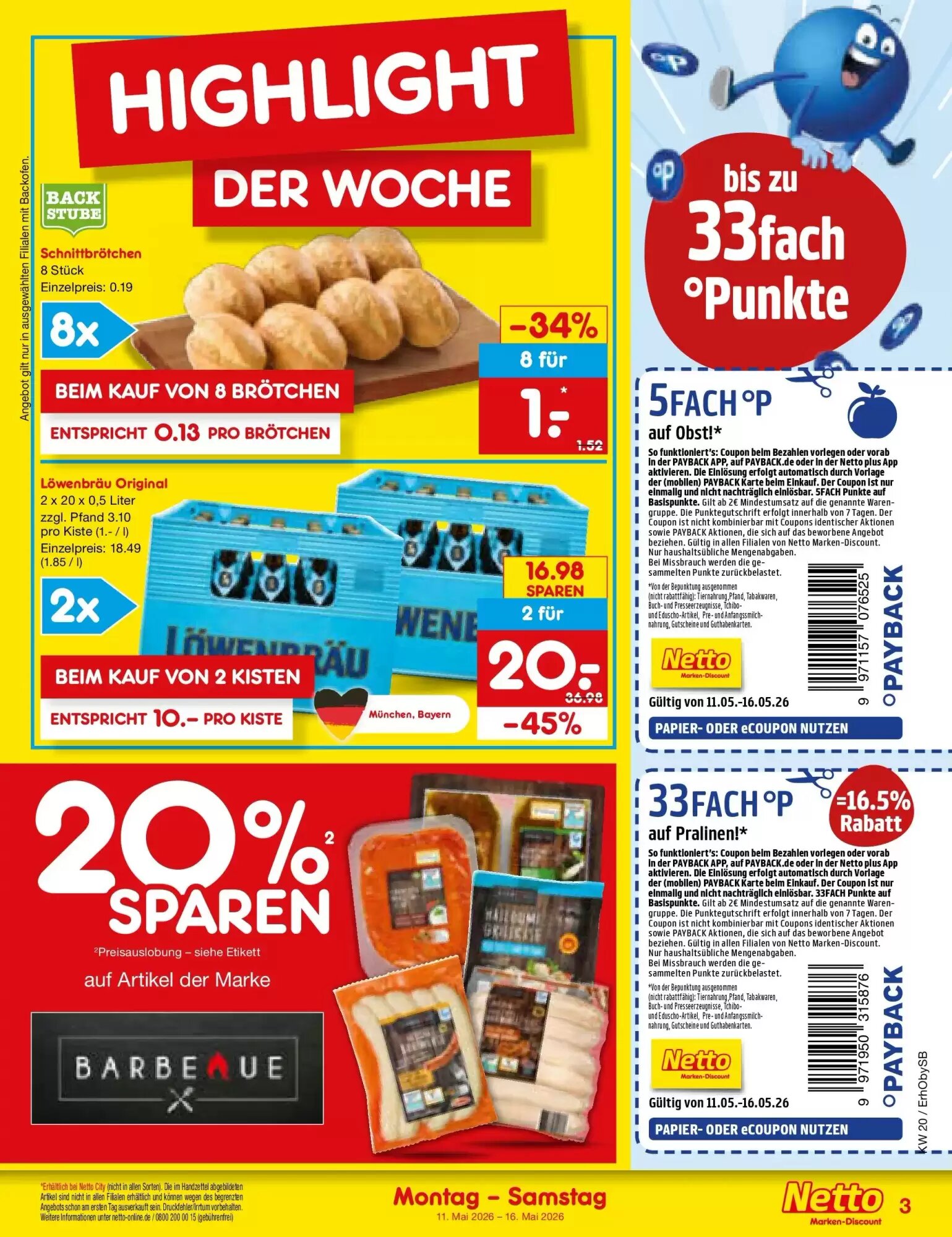 Netto Marken-Discount Prospekt (ab 11.05.2026) zum Blättern - Seite 3