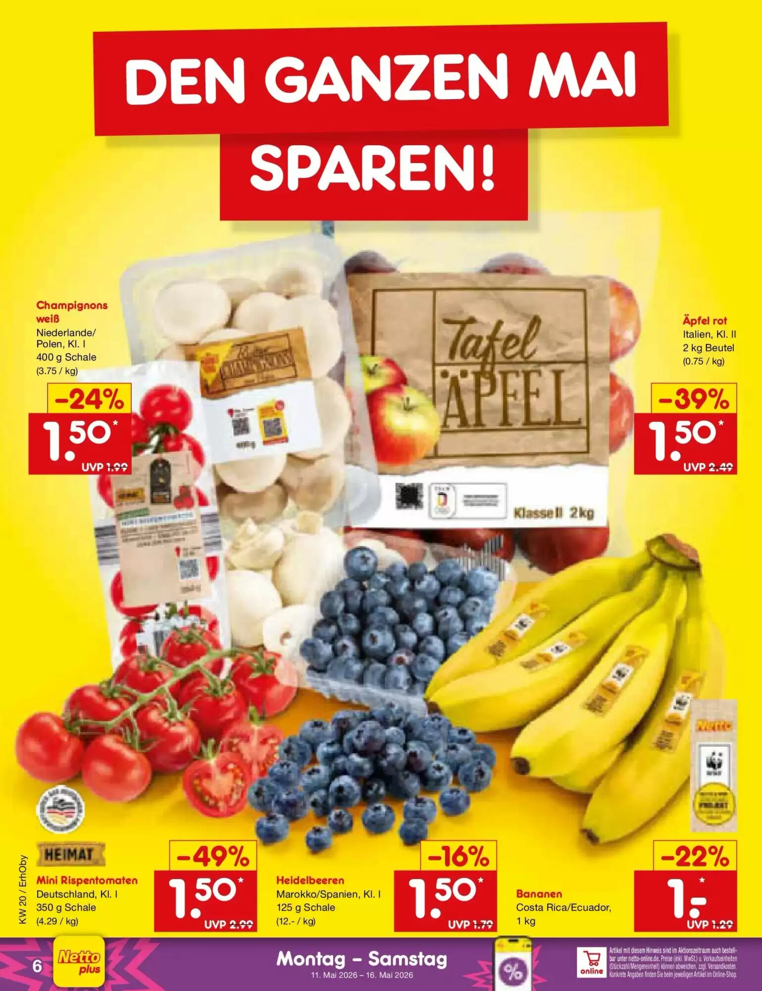 Netto Marken-Discount Prospekt (ab 11.05.2026) zum Blättern - Seite 6