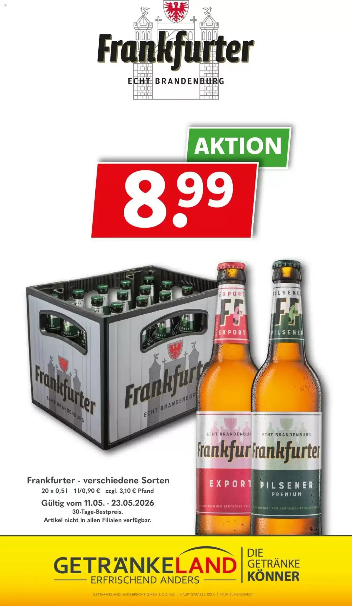 Getränkeland Prospekt (ab 11.05.2026) zum Blättern - Seite 11