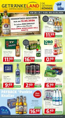 Getränkeland Prospekt (ab 11.05.2026) zum Blättern