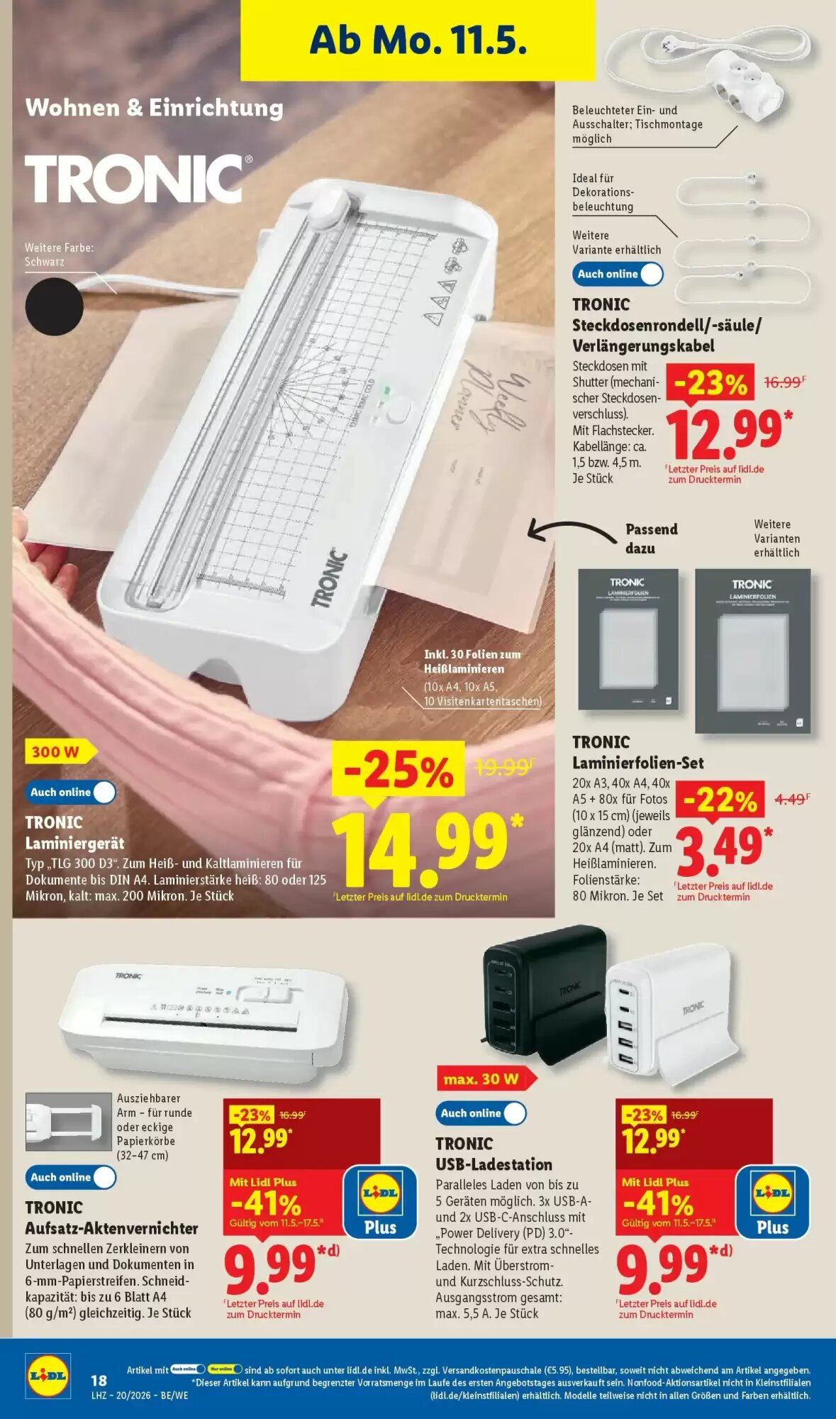 Lidl Prospekt (ab 11.05.2026) zum Blättern - Seite 36