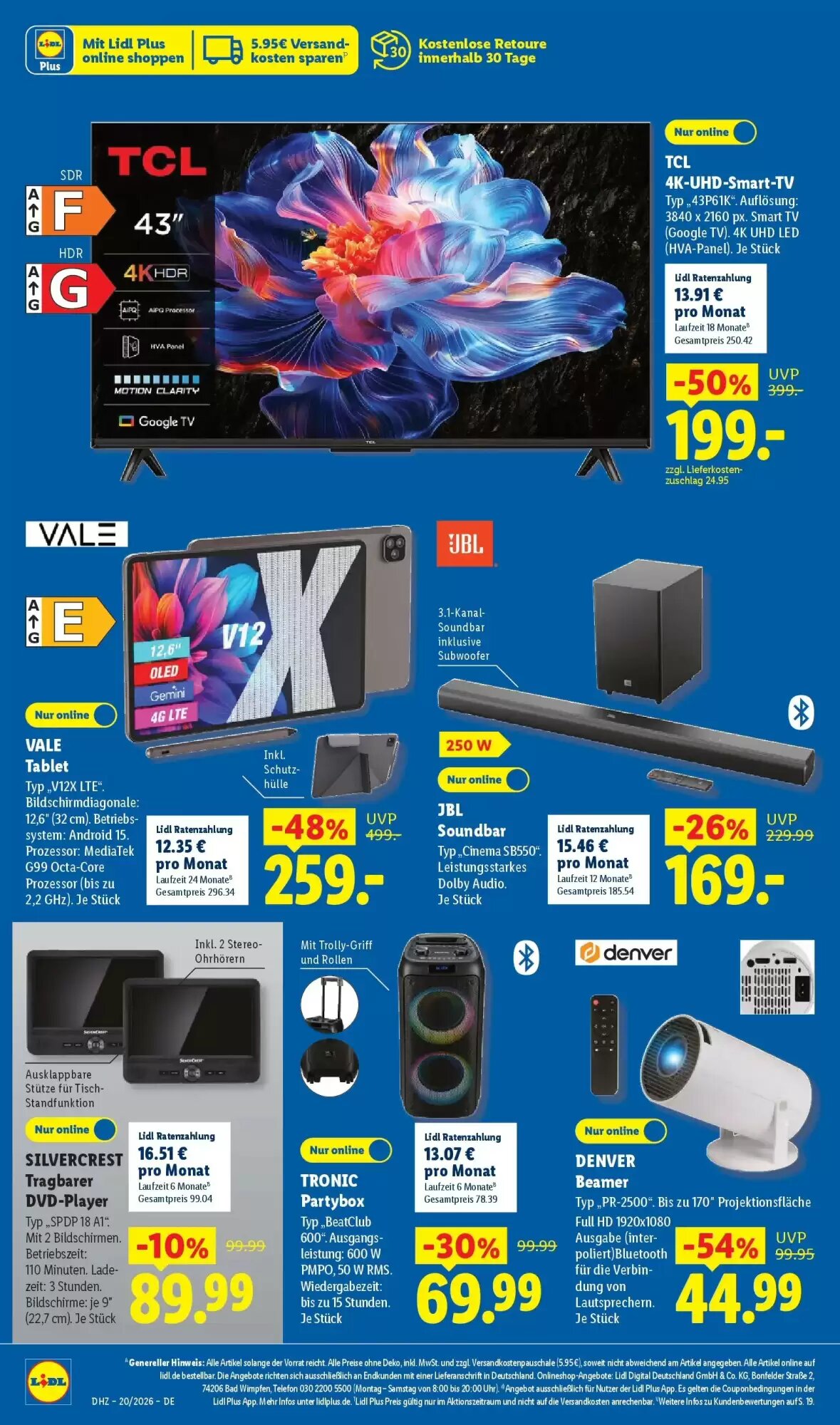Lidl Prospekt (ab 11.05.2026) zum Blättern - Seite 52