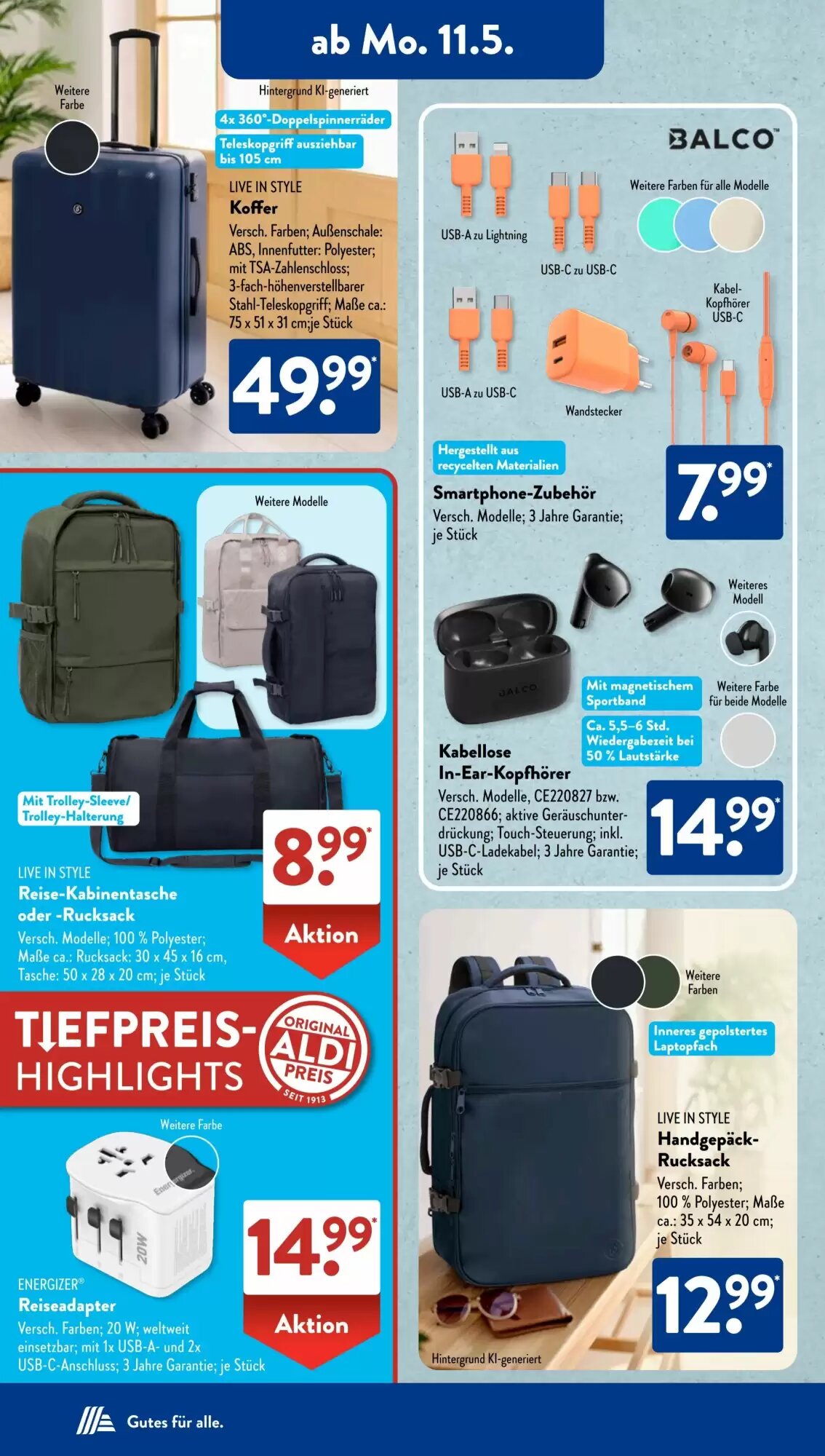 Aldi Süd Prospekt (ab 11.05.2026) zum Blättern - Seite 11