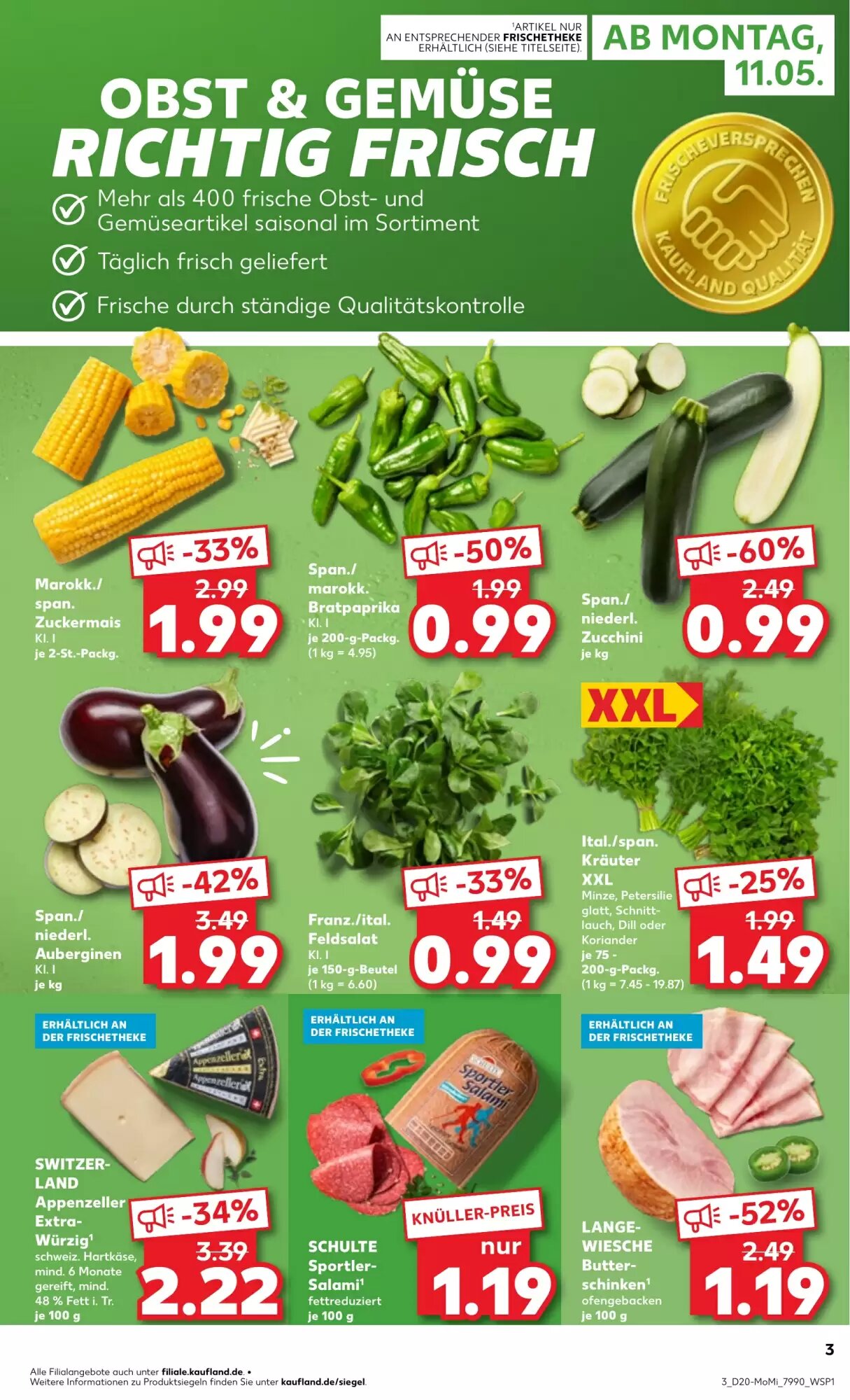 Kaufland Prospekt (ab 11.05.2026) zum Blättern - Seite 3