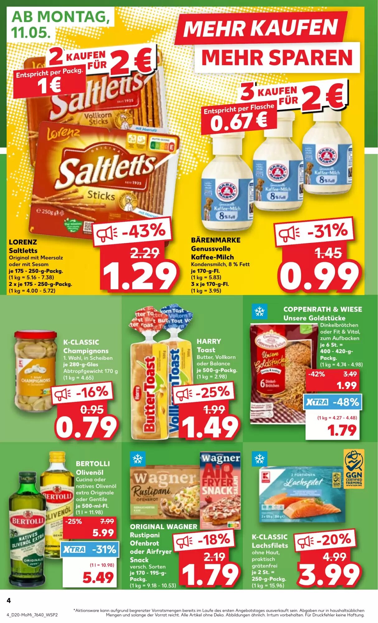Kaufland Prospekt (ab 11.05.2026) zum Blättern - Seite 4