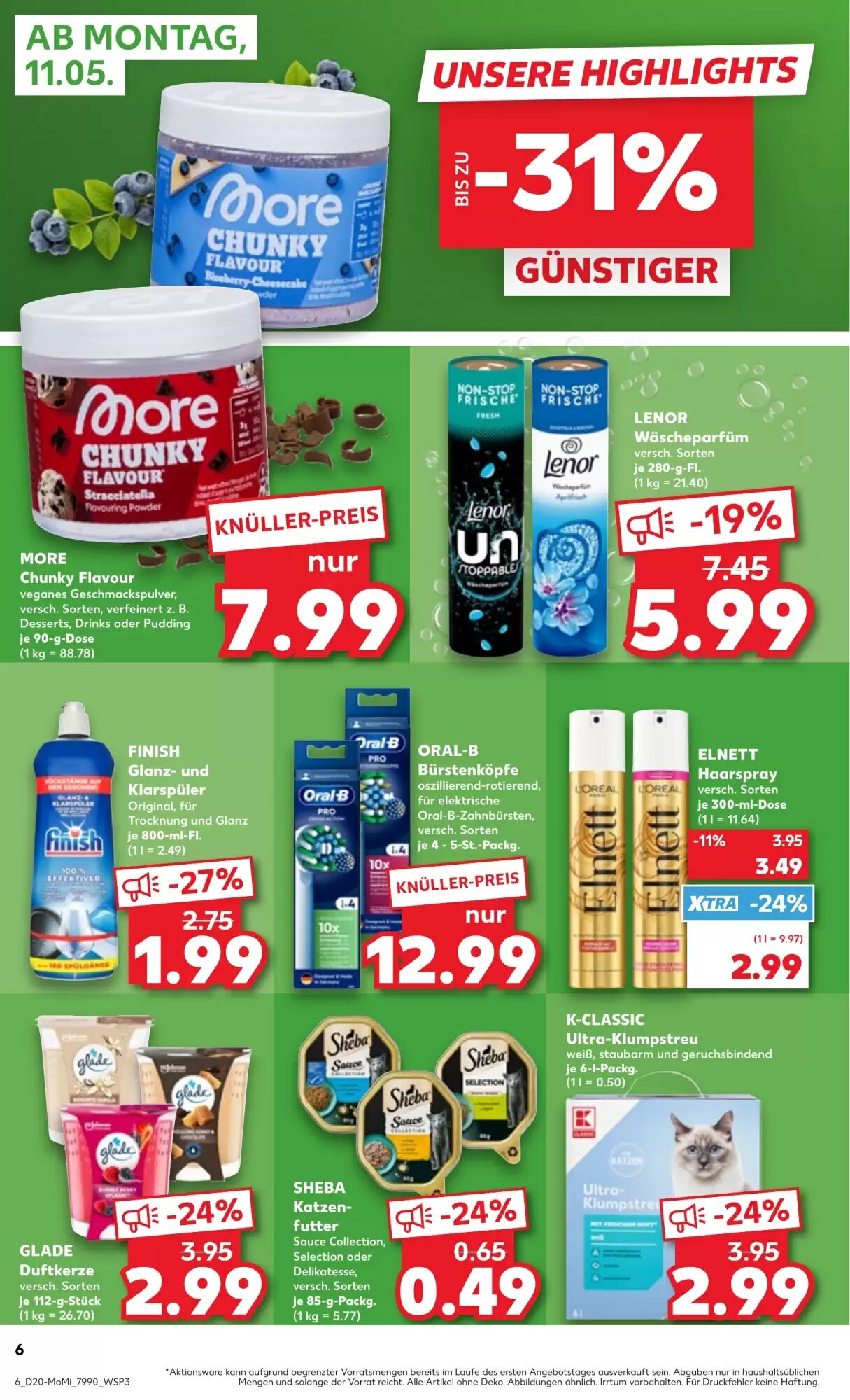 Kaufland Prospekt (ab 11.05.2026) zum Blättern - Seite 6