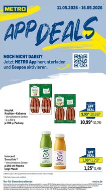 METRO Prospekt (ab 11.05.2026) zum Blättern